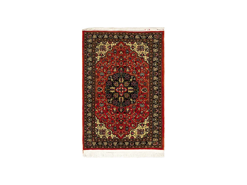 Wollteppich 76x118 Rot Ghom