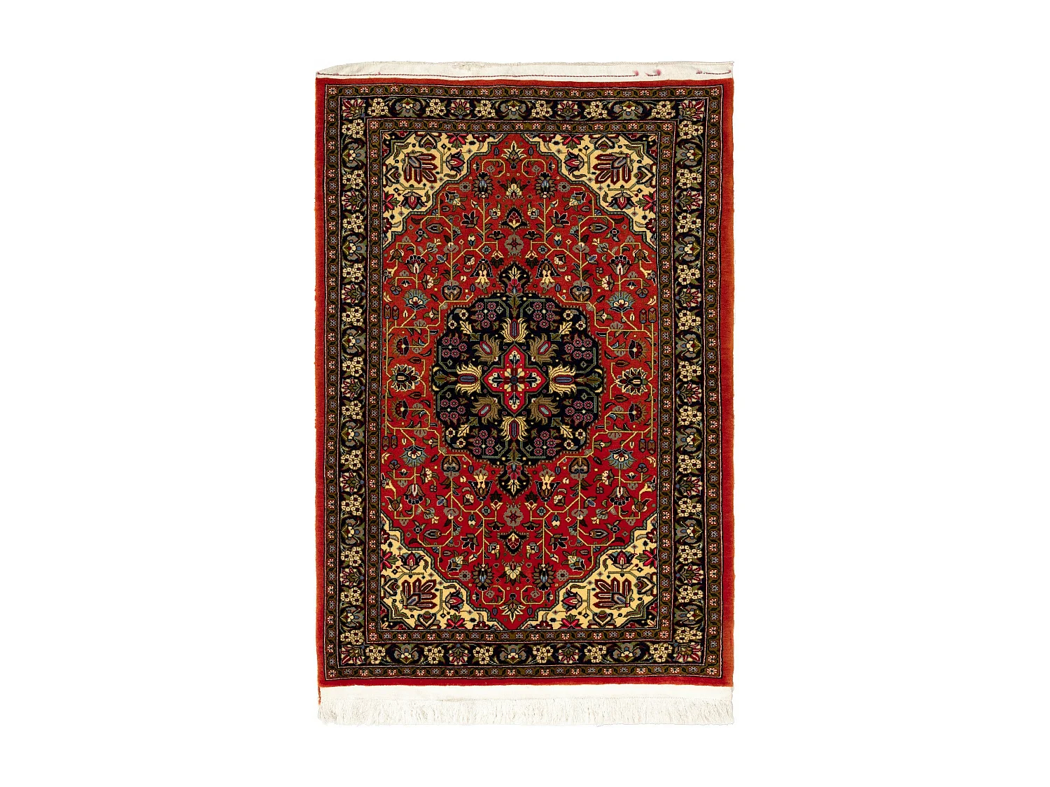 Tapis de laine 76x118 rouge Ghom