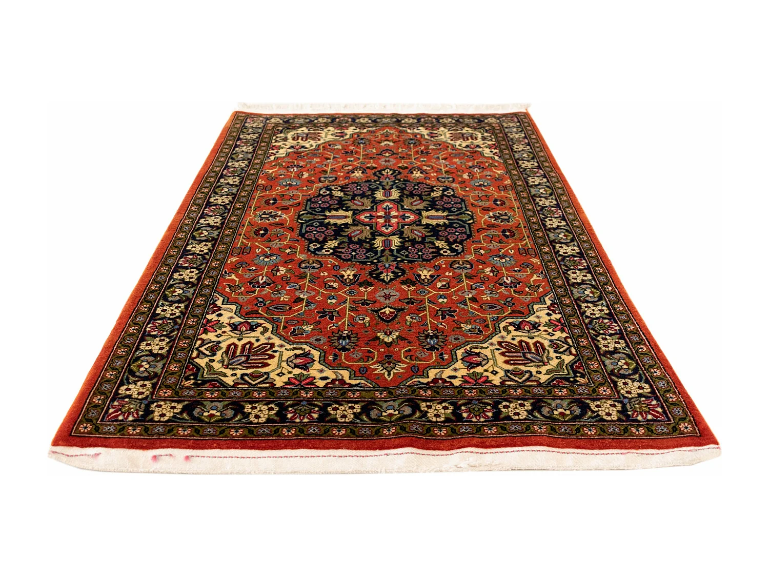 Tapis de laine 76x118 rouge Ghom
