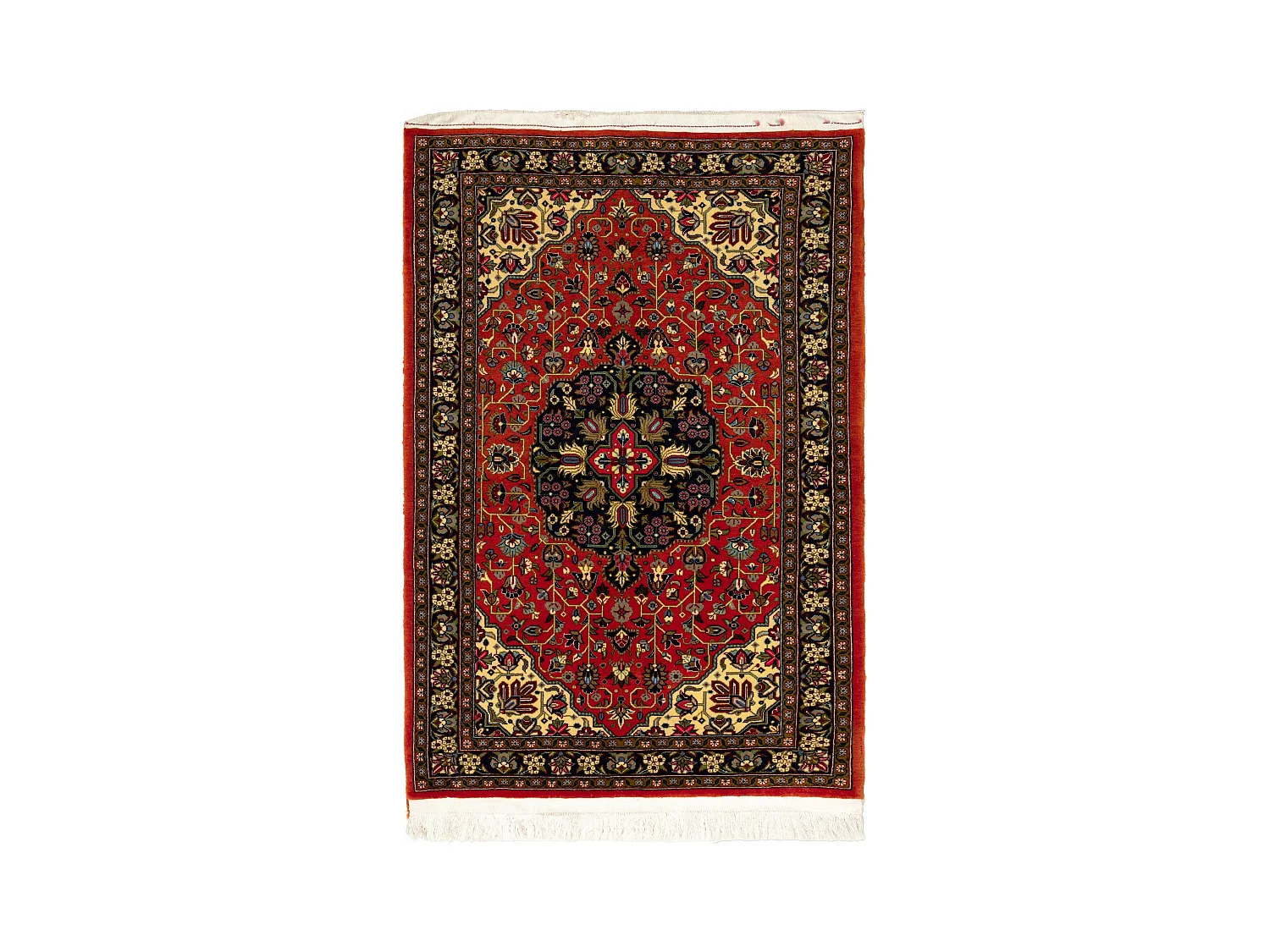Tapis de laine 76x118 rouge Ghom
