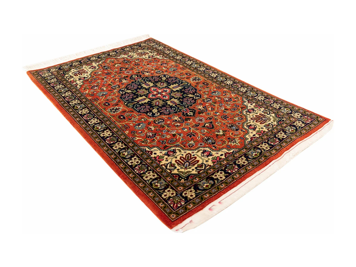 Tapis de laine 76x118 rouge Ghom