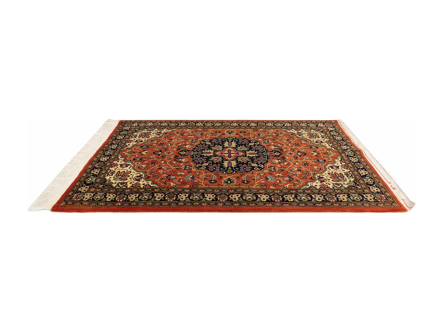 Tapis de laine 76x118 rouge Ghom