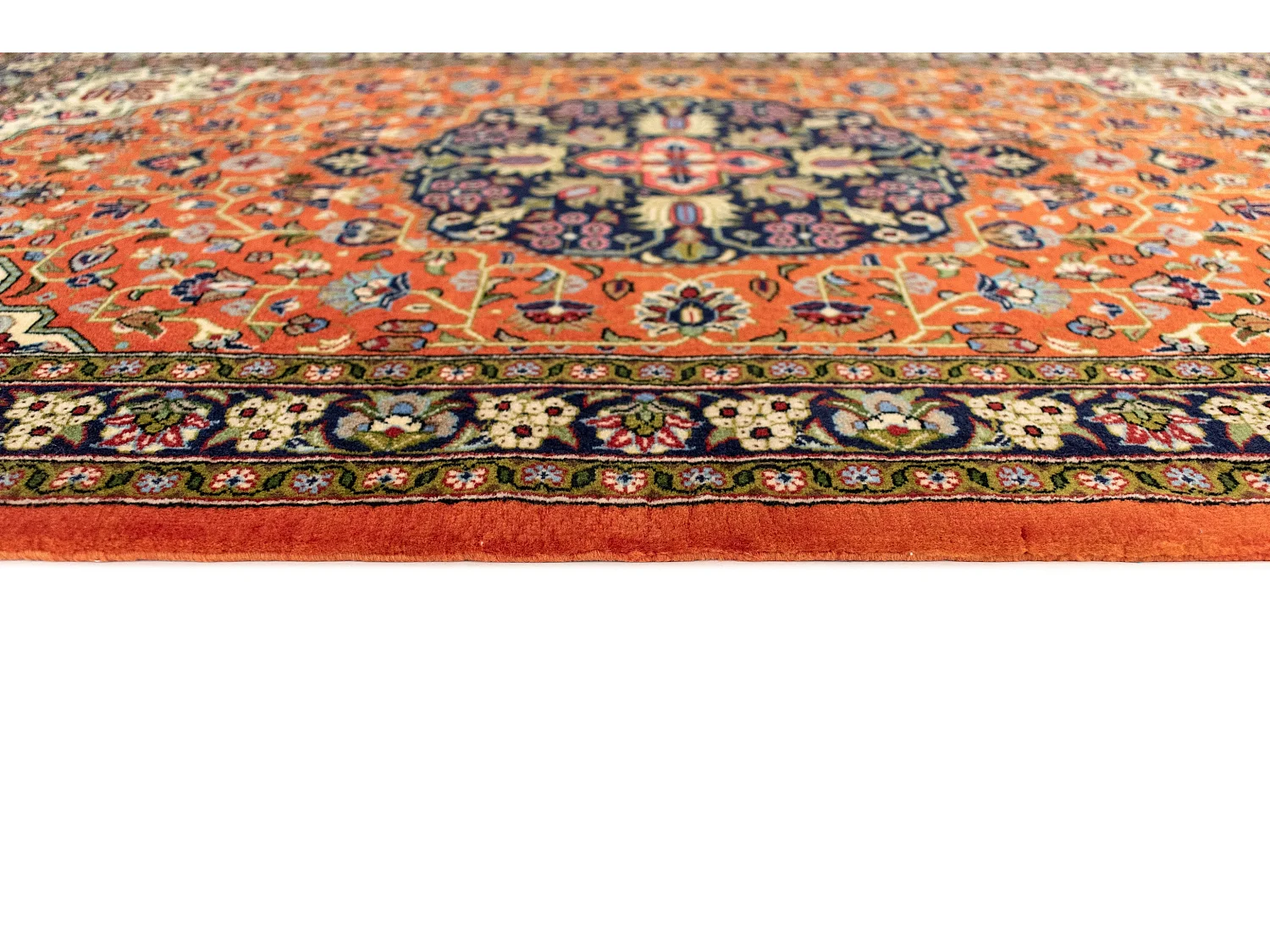 Tapis de laine 76x118 rouge Ghom