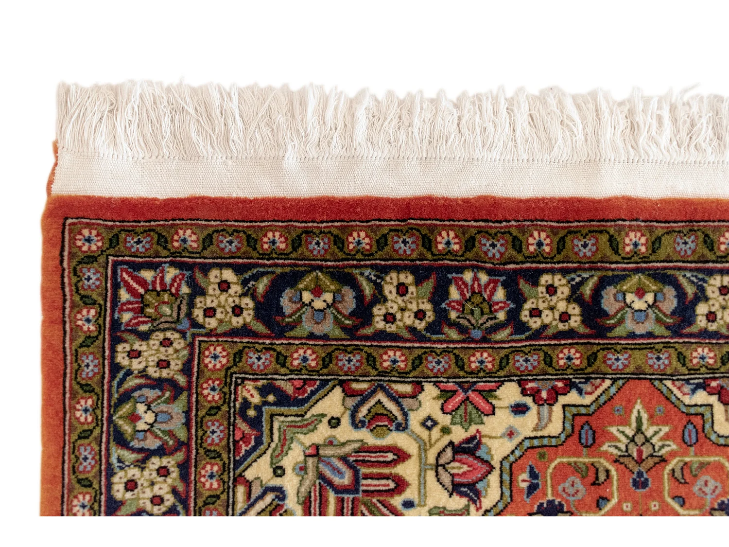 Tapis de laine 76x118 rouge Ghom