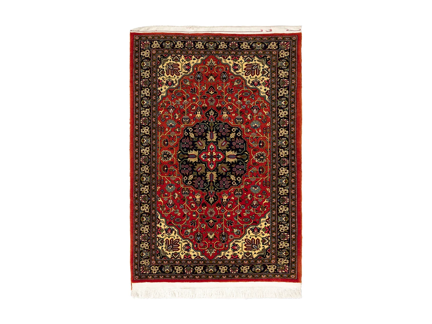 Tapis de laine 76x118 rouge Ghom