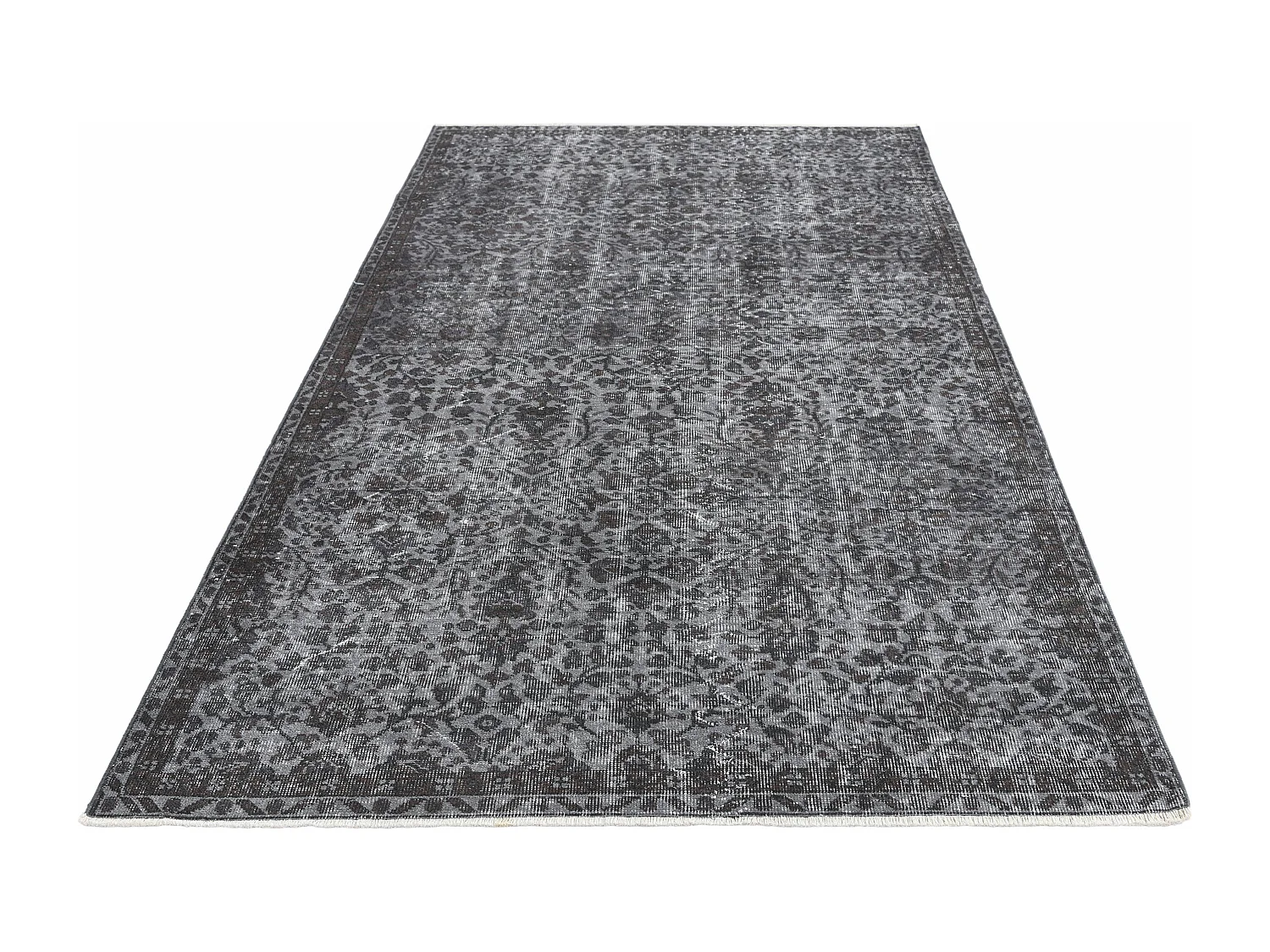Tapis de laine 145x251 gris Ultra Vintage