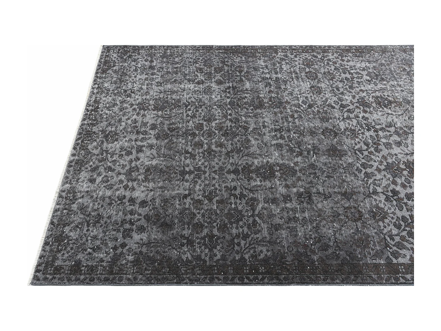 Tapis de laine 145x251 gris Ultra Vintage