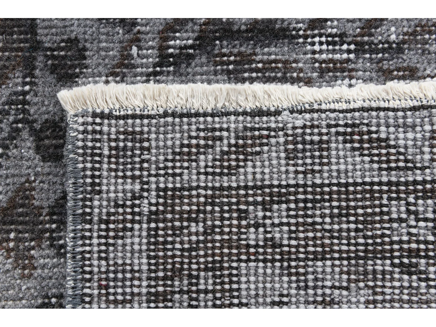 Tapis de laine 145x251 gris Ultra Vintage