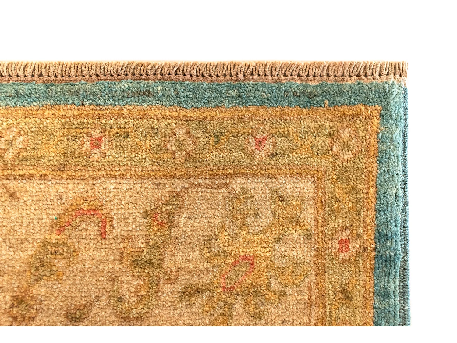 Wollteppich 123x187 Blau Ziegler