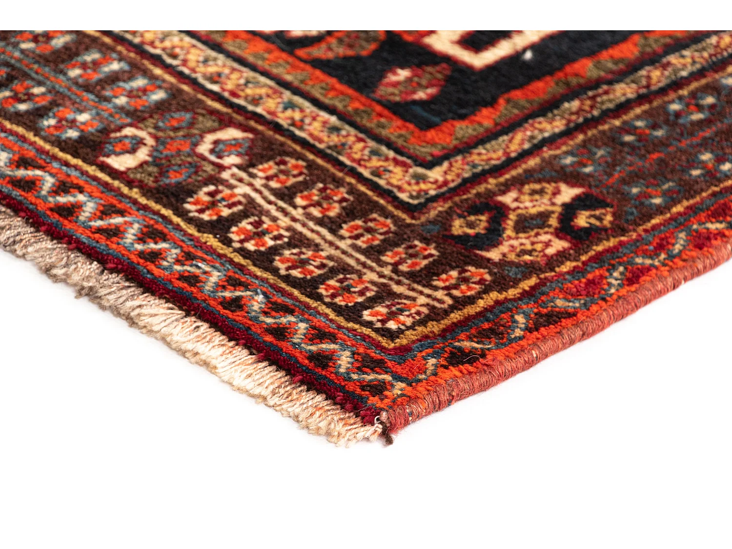 Tapis de laine 136x209 rouge Ghashghai
