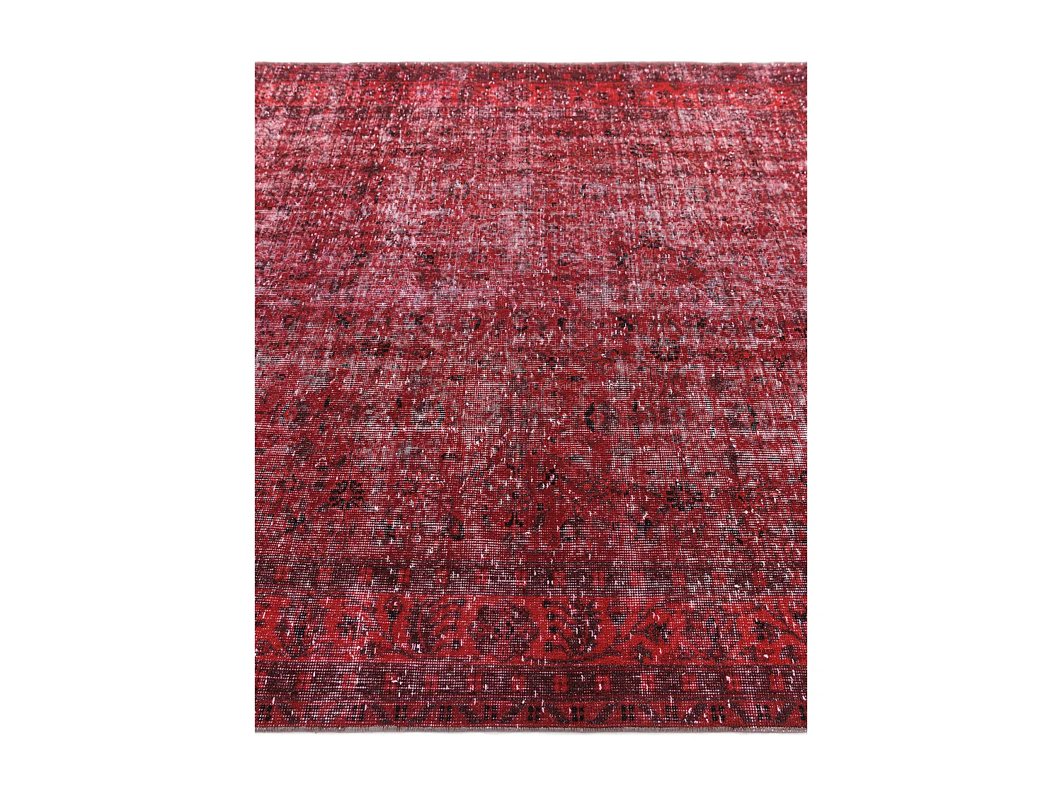 Wollteppich 175x290 Rot Ultra Vintage