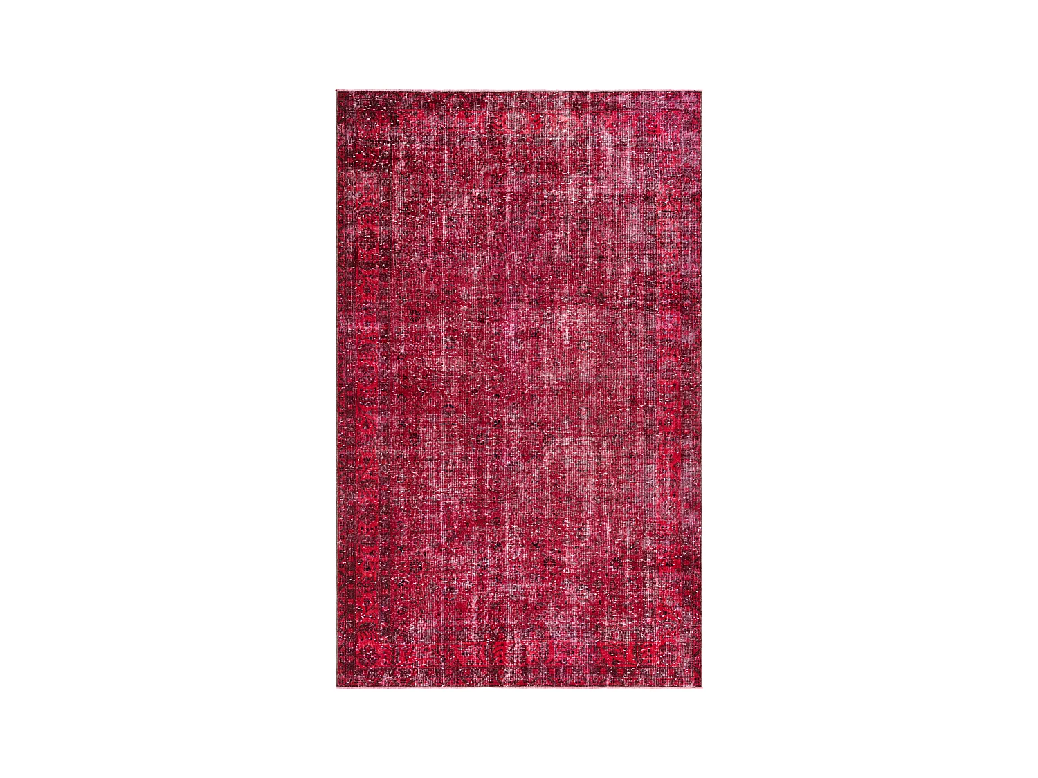 Tapis de laine 175x290 rouge Ultra Vintage