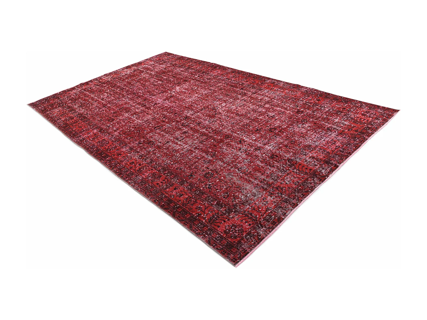 Tapis de laine 175x290 rouge Ultra Vintage