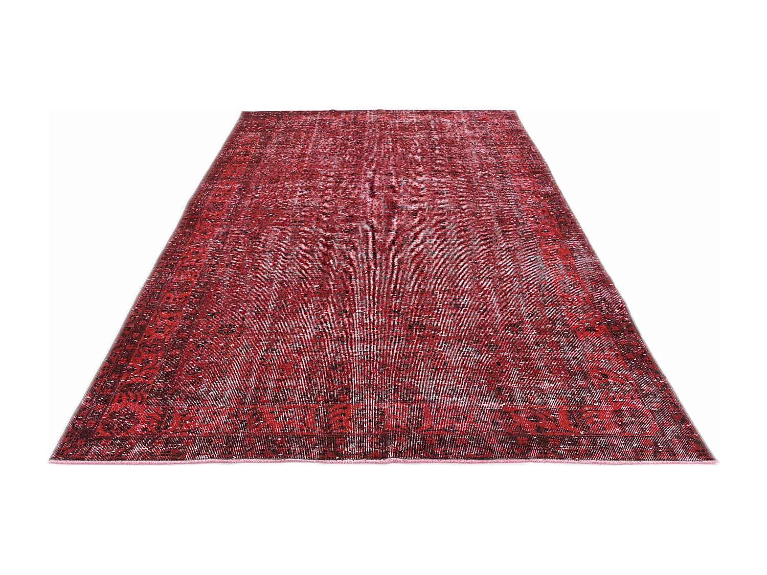Tapis de laine 175x290 rouge Ultra Vintage