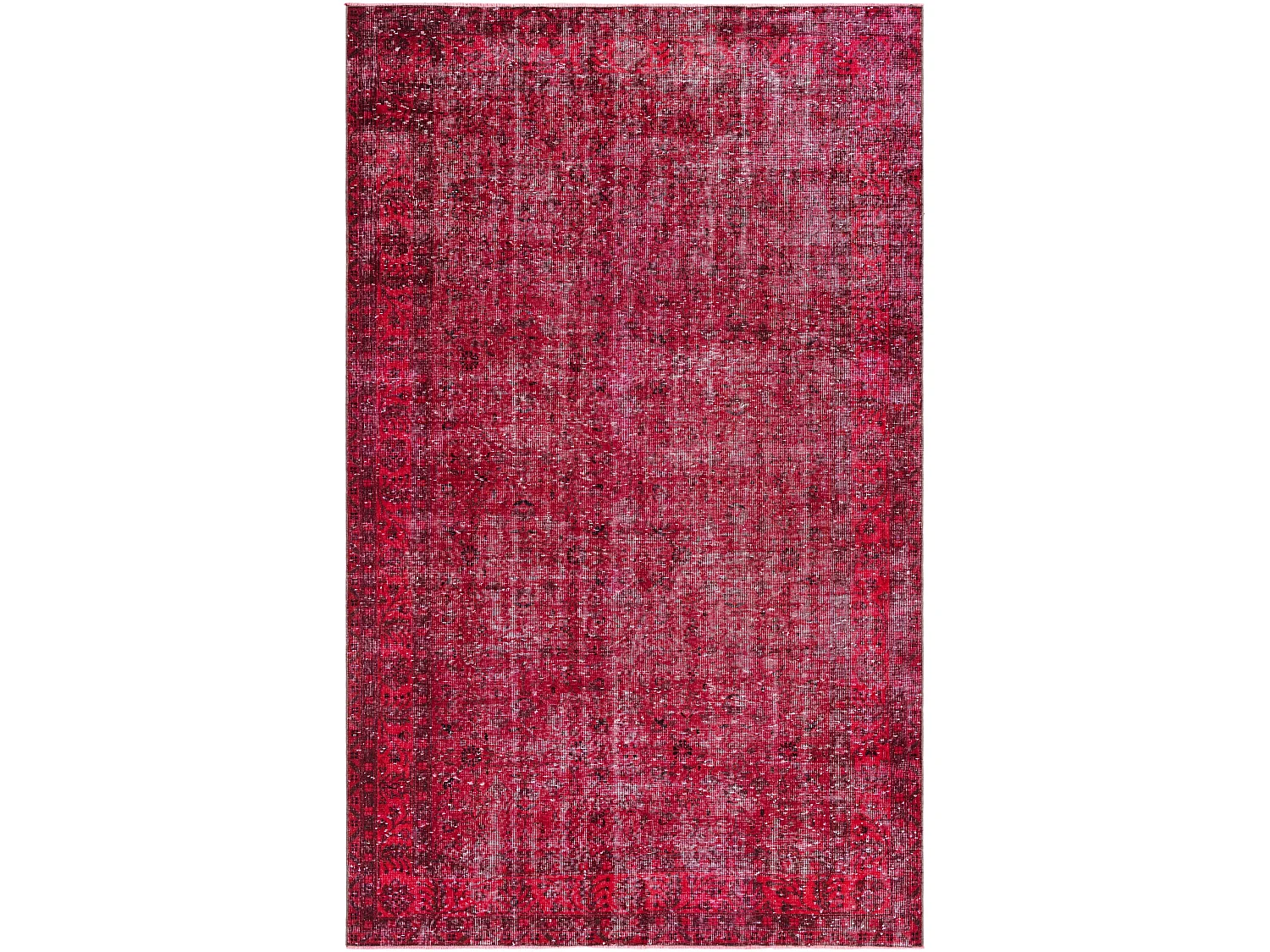 Tapis de laine 175x290 rouge Ultra Vintage