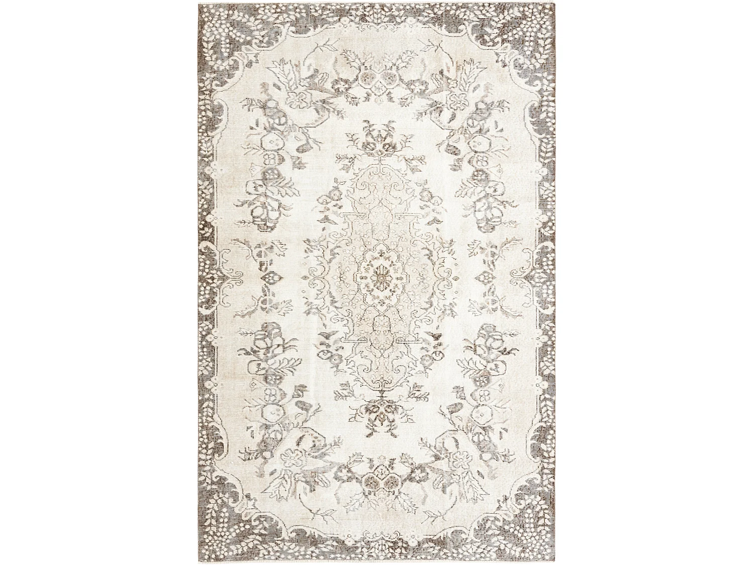 Wollteppich 170x269 Beige Ultra Vintage