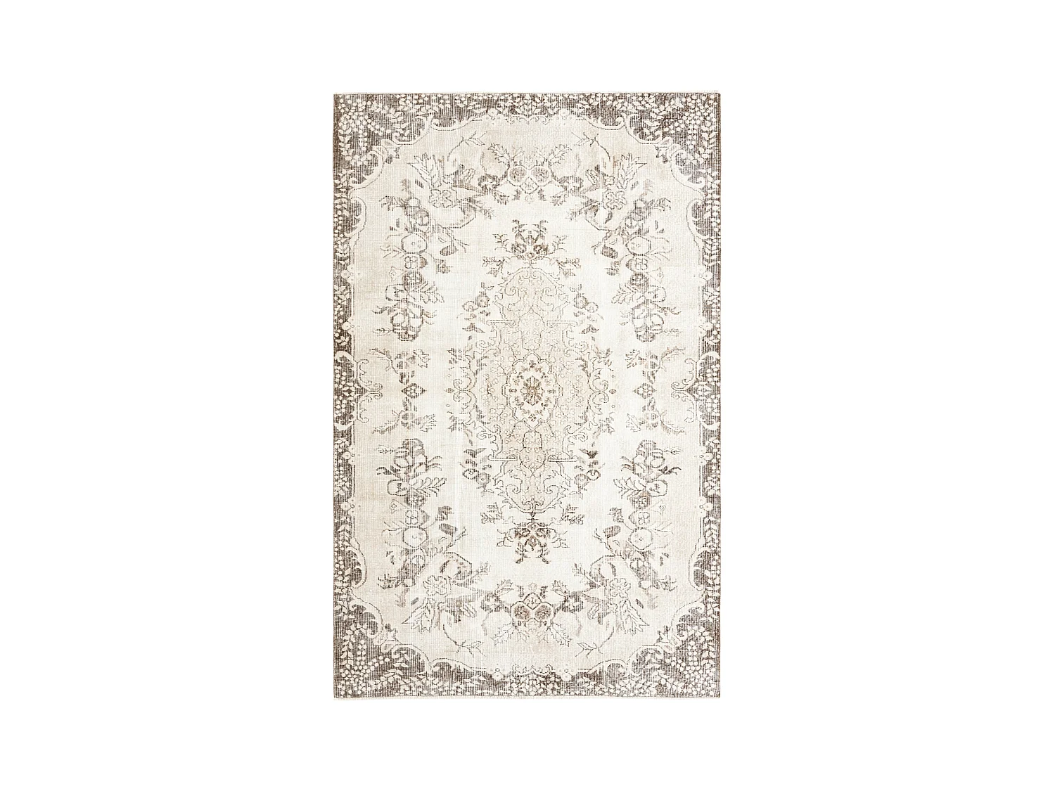 Tapis de laine 170x269 beige Ultra Vintage