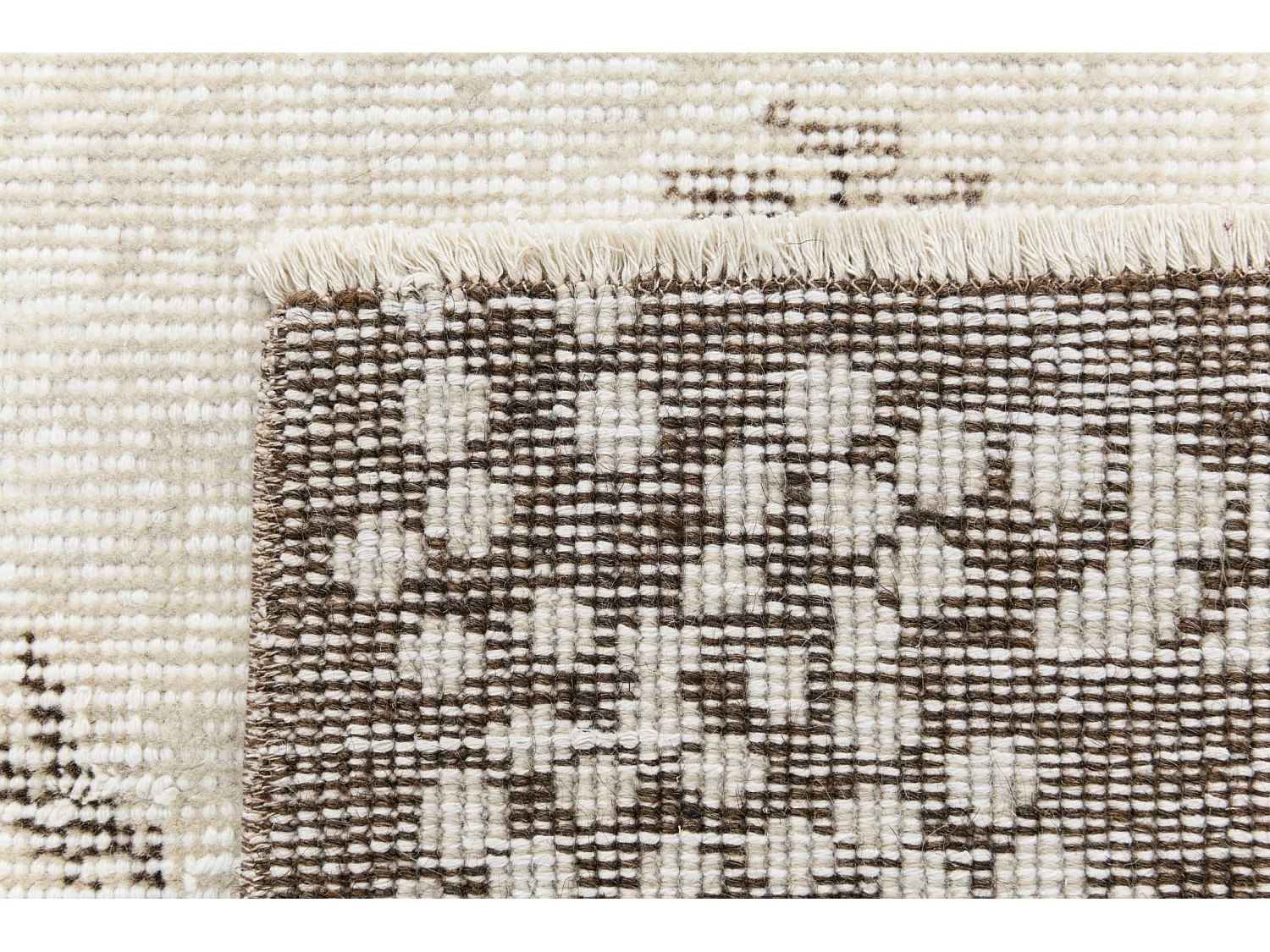 Tapis de laine 170x269 beige Ultra Vintage