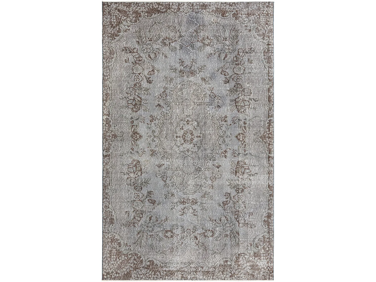 Tappeto in lana 165x272 grigio Ultra Vintage