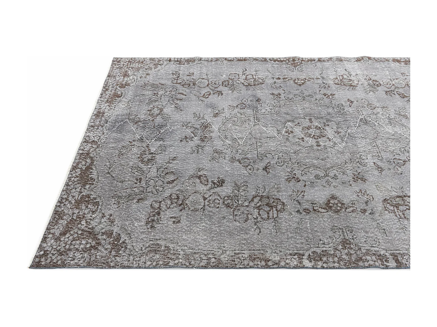 Tappeto in lana 165x272 grigio Ultra Vintage