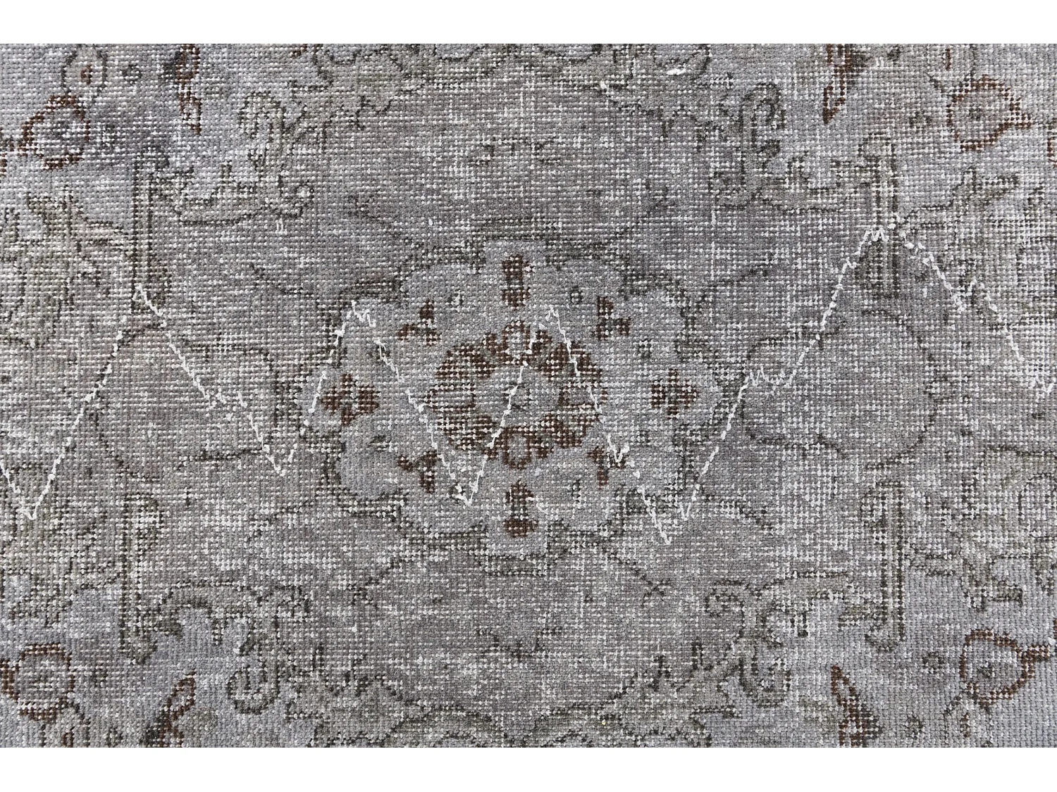 Tappeto in lana 165x272 grigio Ultra Vintage