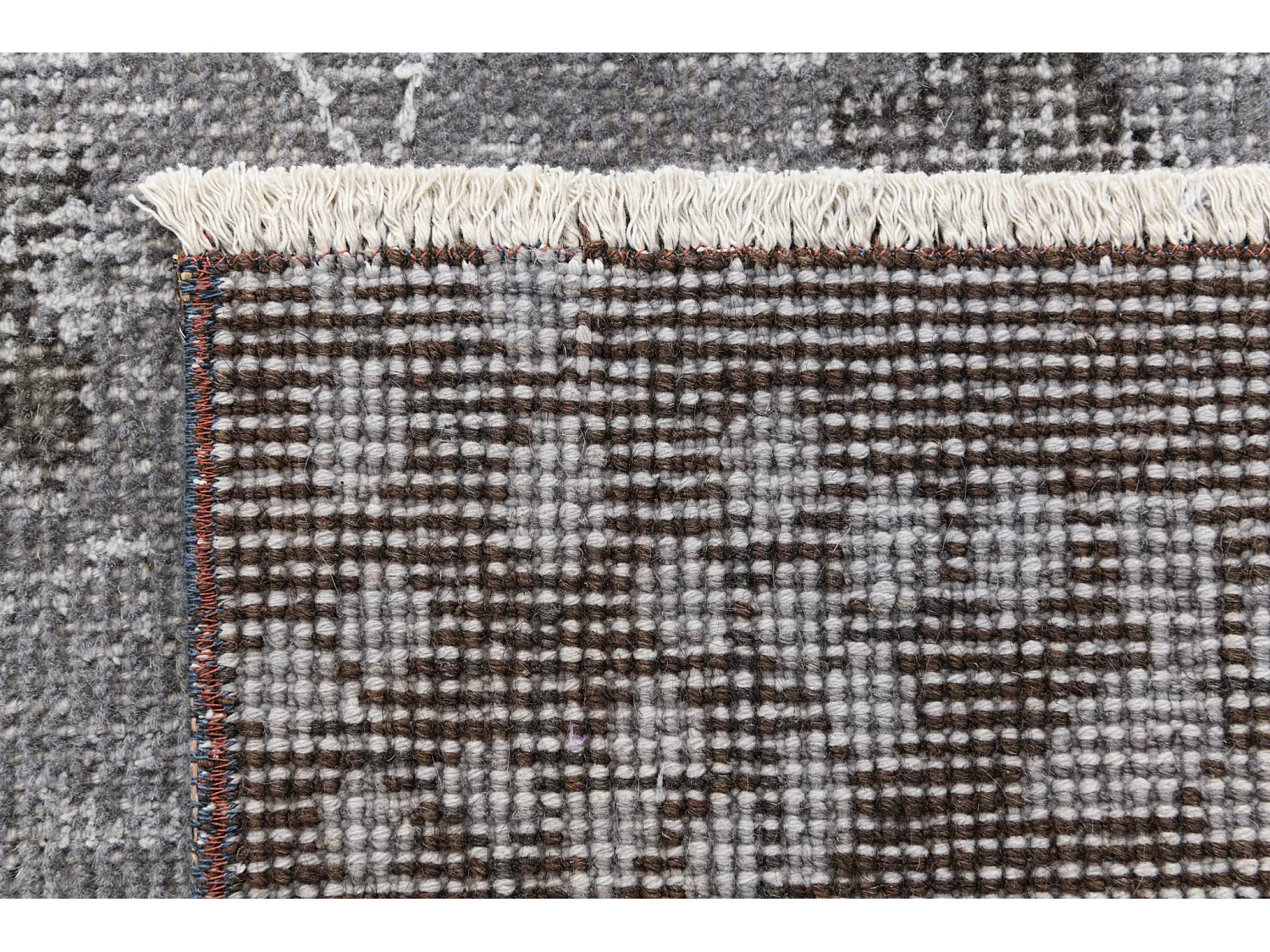 Tapis de laine 165x272 gris Ultra Vintage