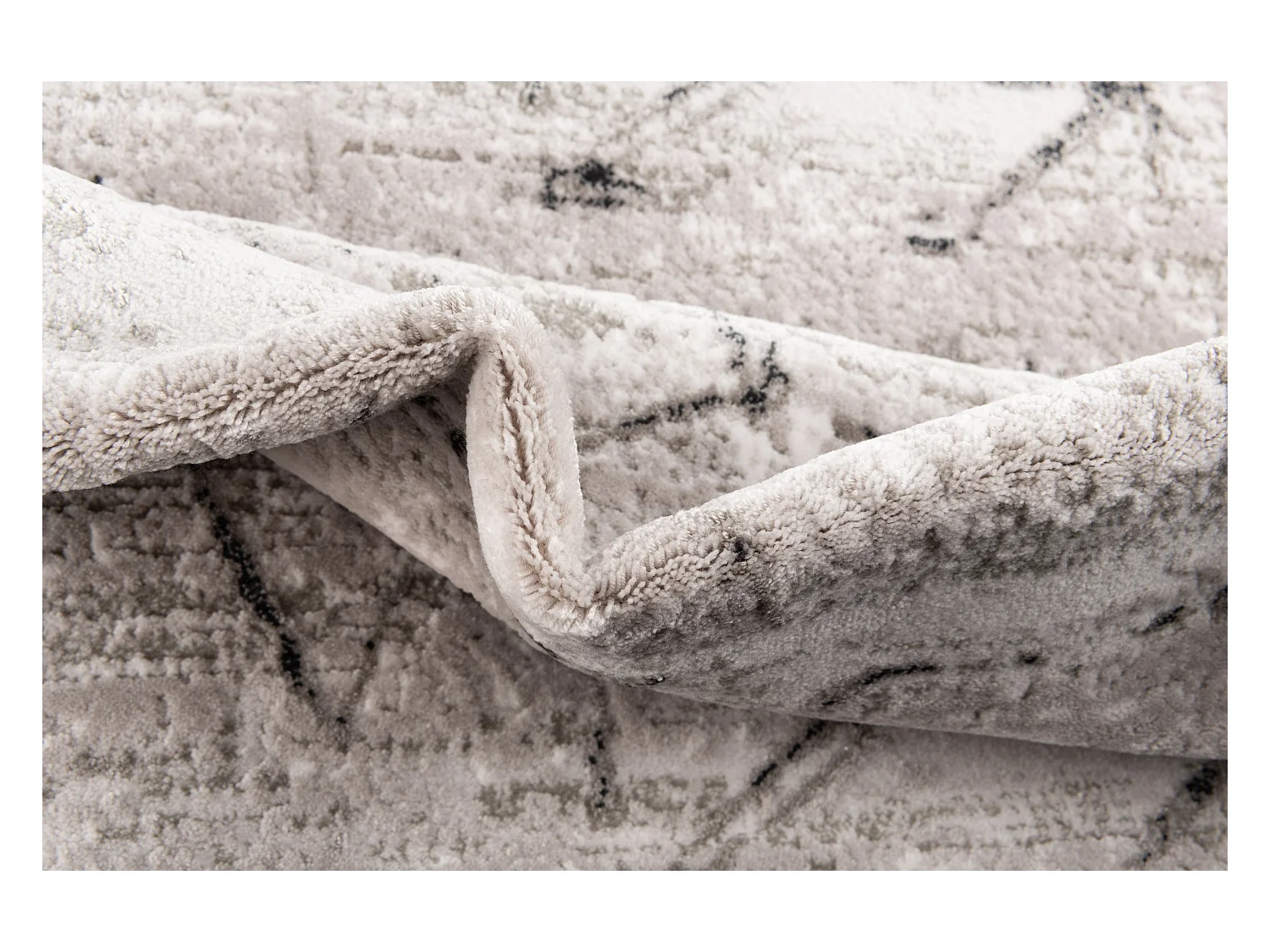 Tappeto 125x125 grigio Davos Spice
