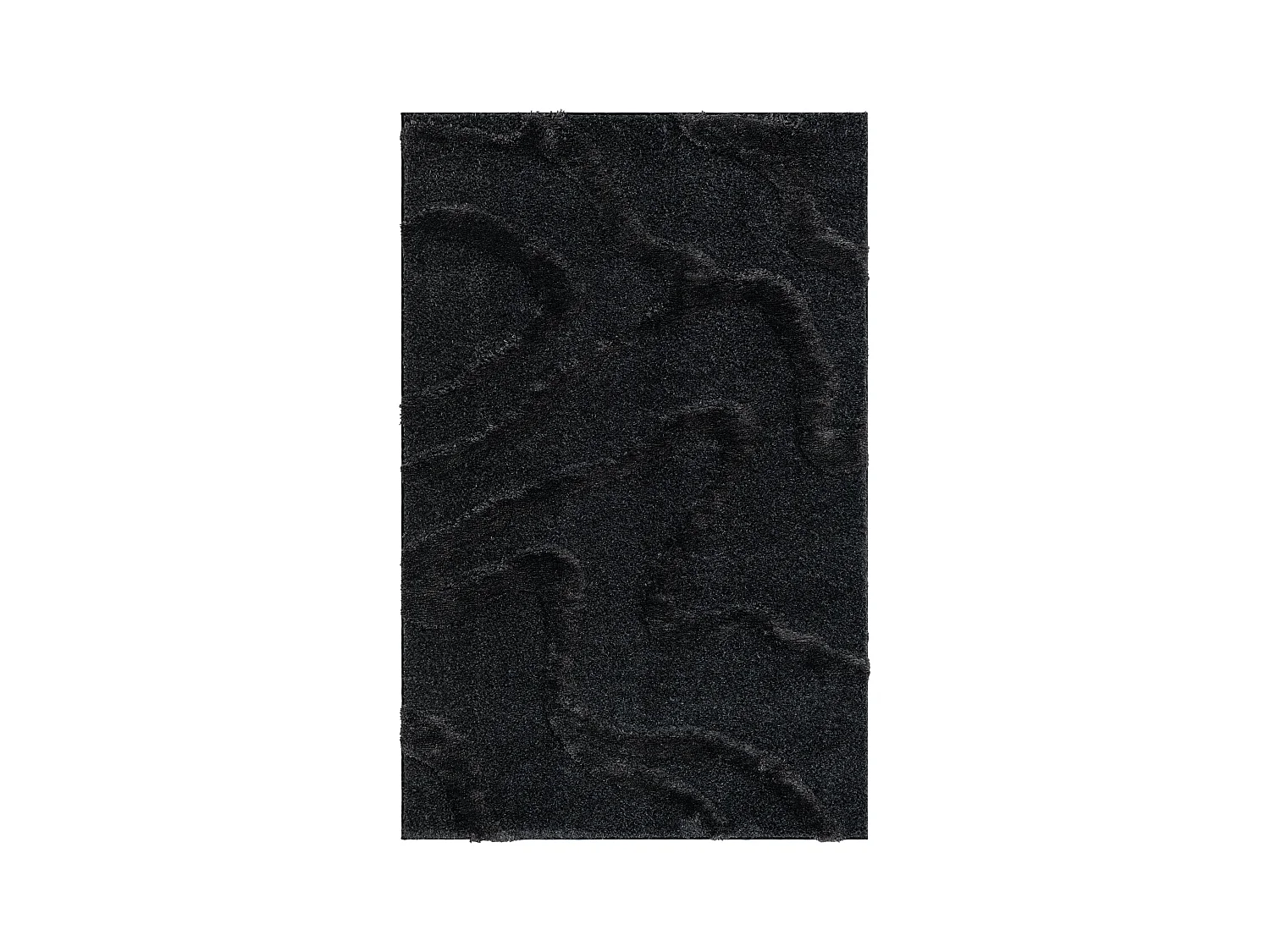 Hoogpolig tapijt 245x160 Zwart Thun Arbor