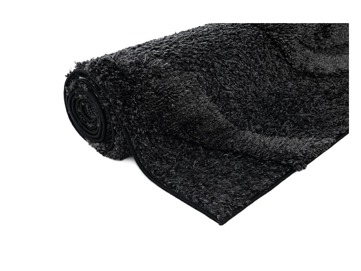 Hoogpolig tapijt 245x160 Zwart Thun Arbor