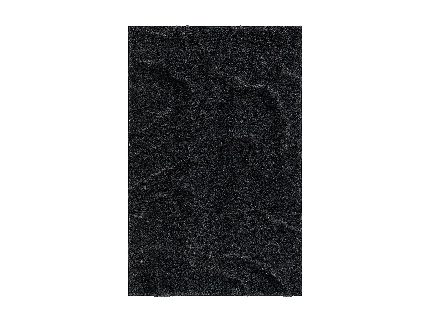 Hochflorteppich 160x245 Schwarz Thun Arbor