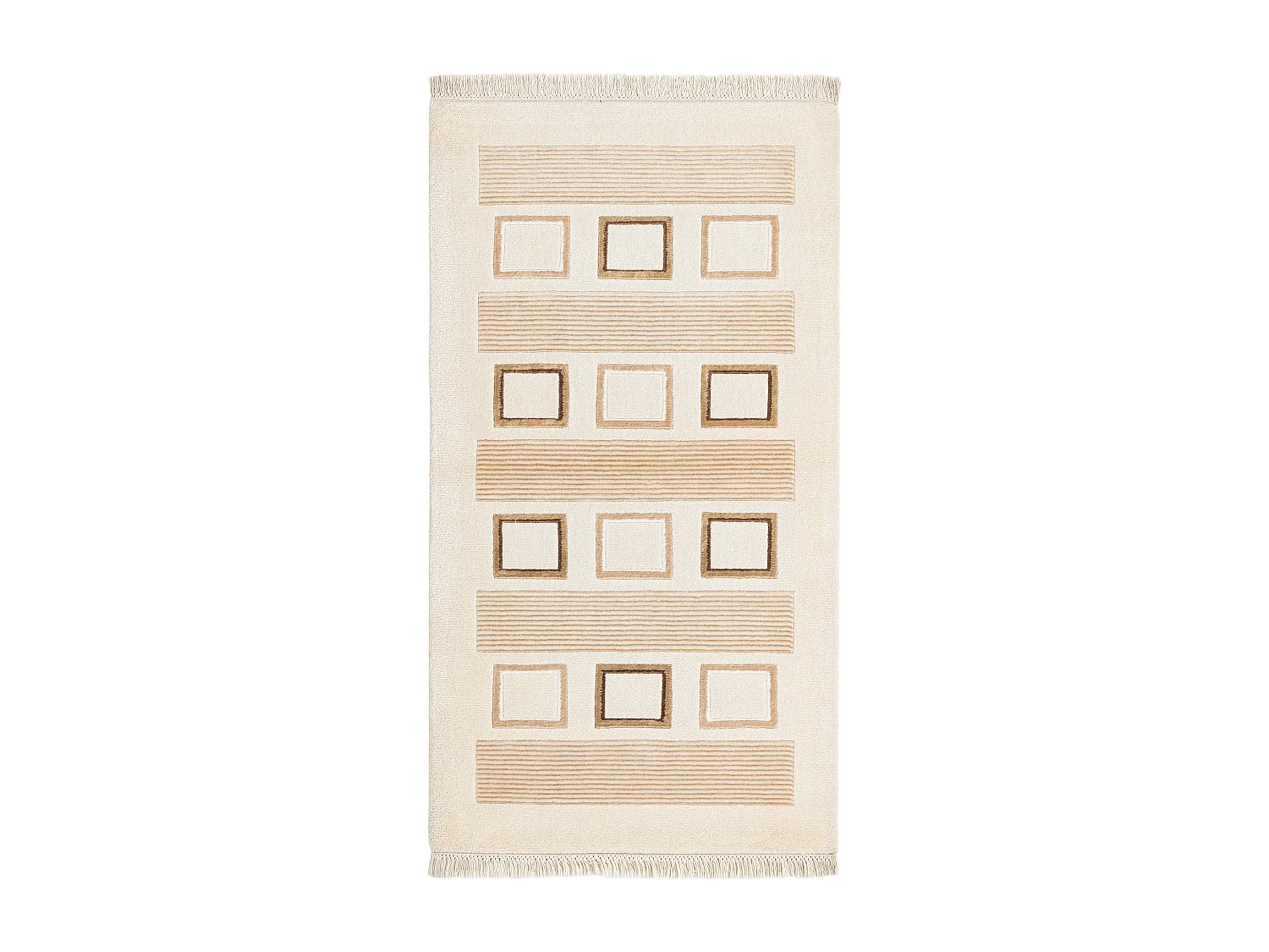 Tapis de laine 84x152 beige Darya