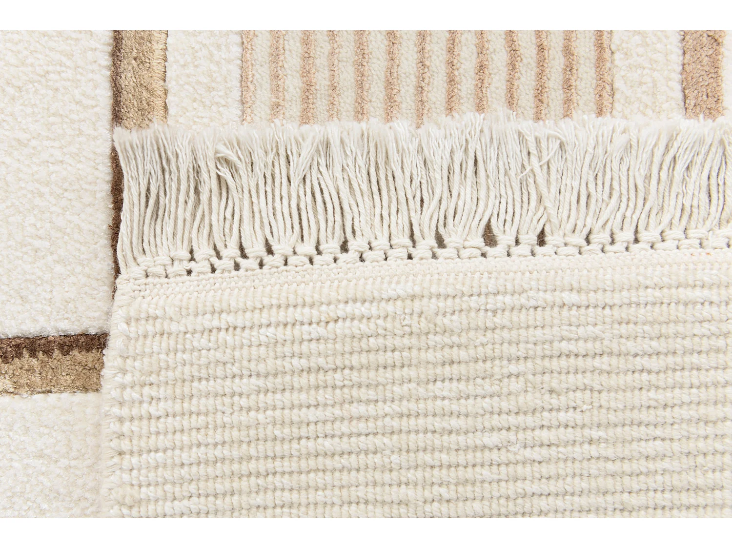 Tapis de laine 84x152 beige Darya