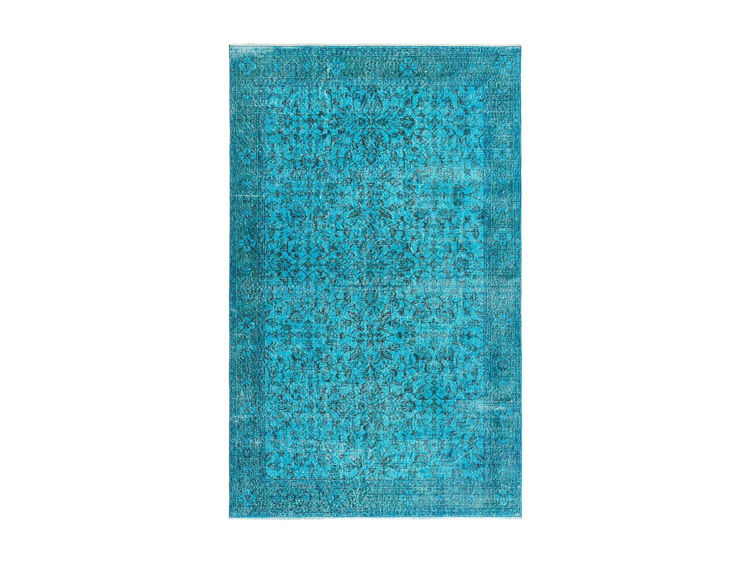 Tapis de laine 178x292 turquoise Ultra Vintage