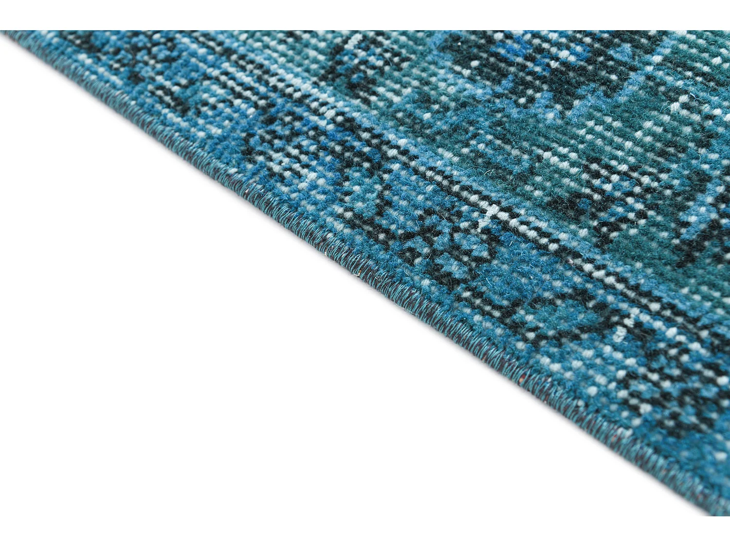 Tapis de laine 178x292 turquoise Ultra Vintage