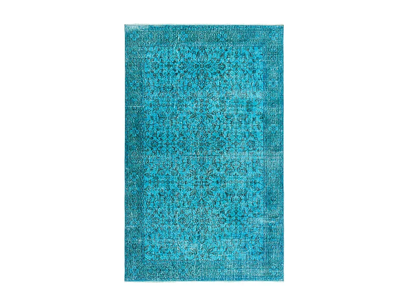 Tapis de laine 178x292 turquoise Ultra Vintage