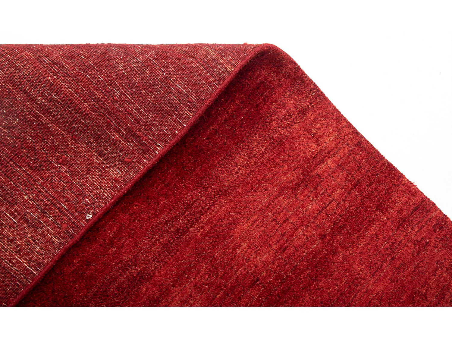 Wollteppich 140x197 Rot Juma