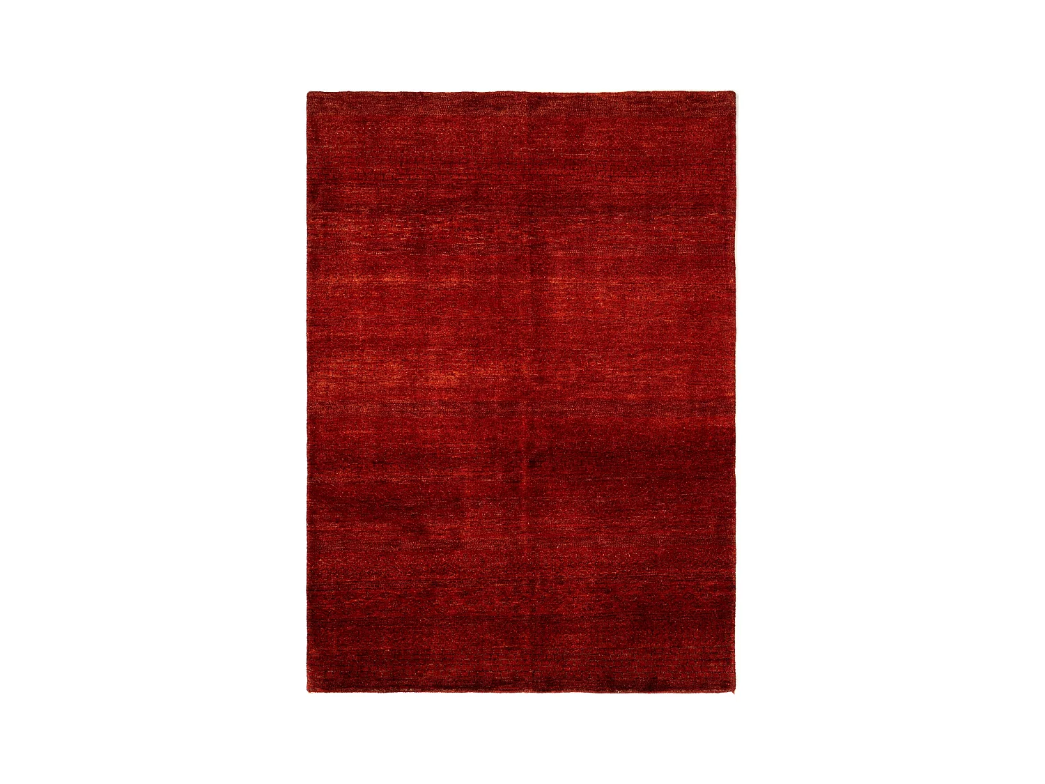 Tapis de laine 140x197 rouge Juma