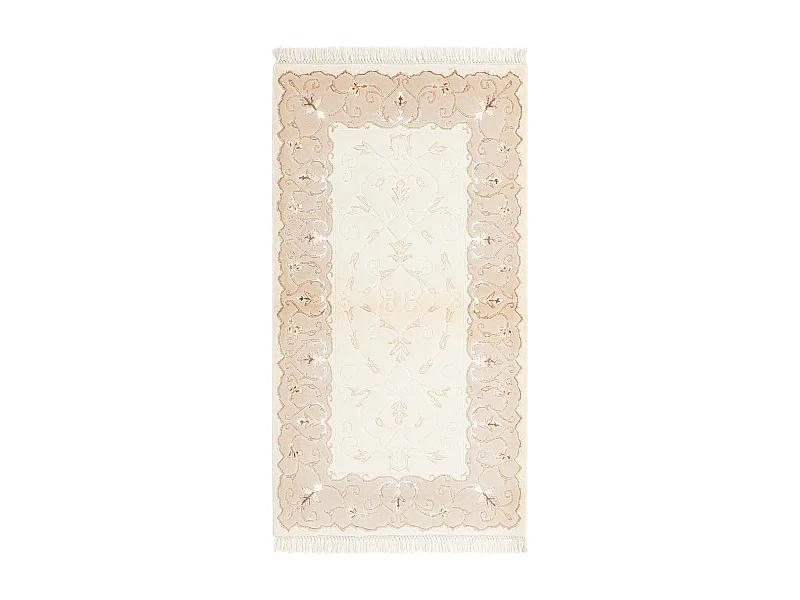 Wollteppich 81x150 Beige Darya