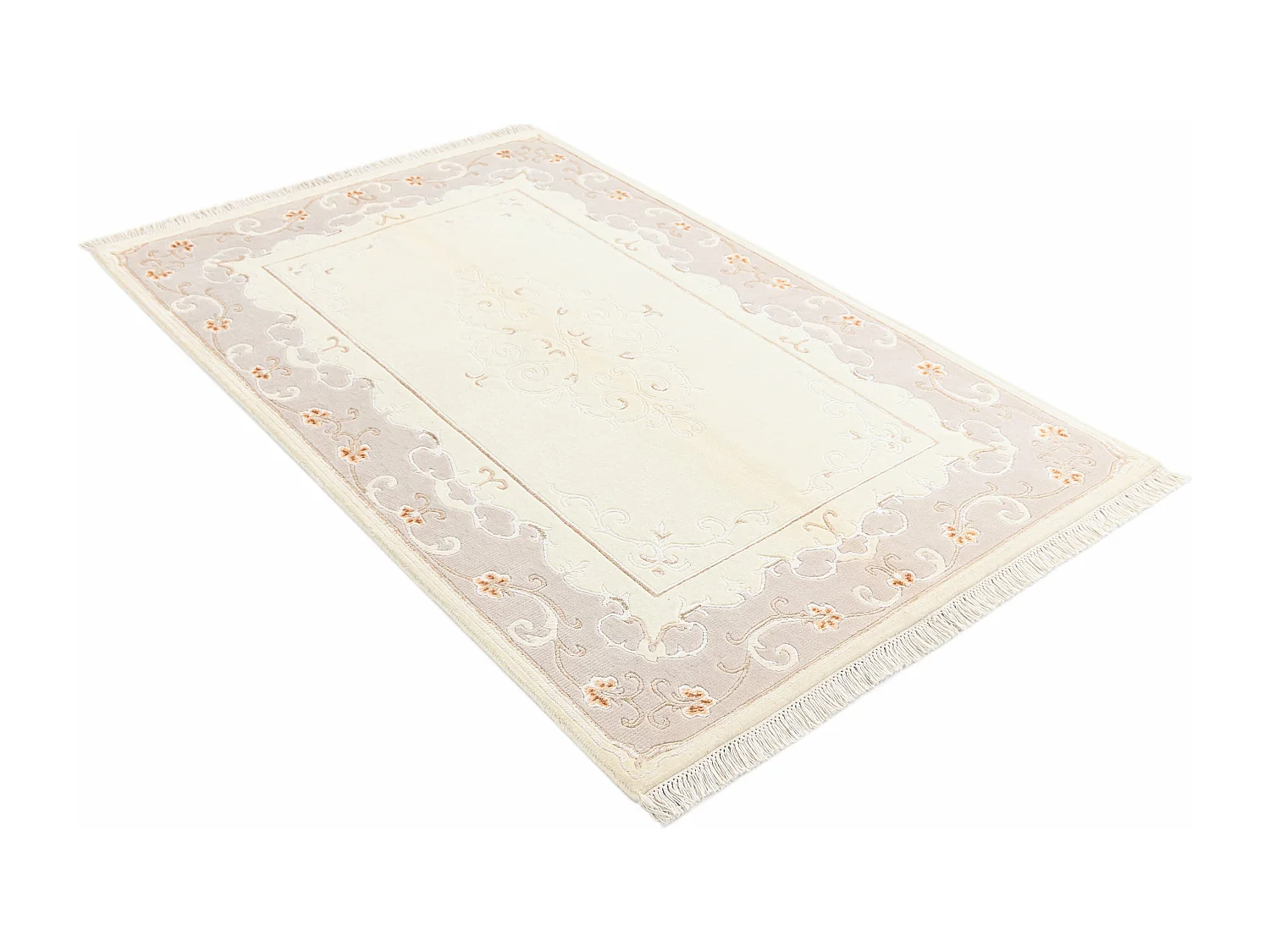 Wollteppich 119x191 Beige Darya