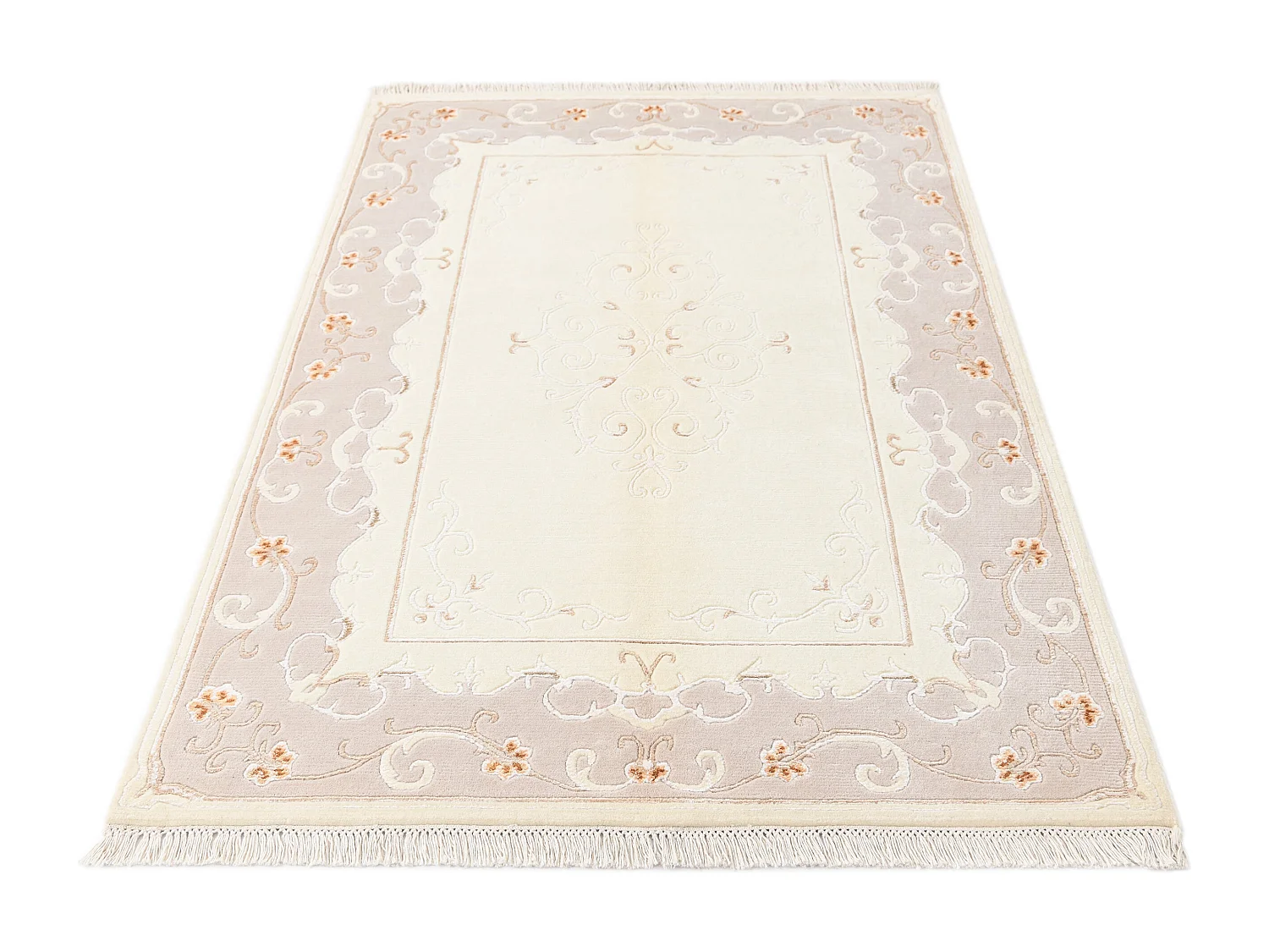 Wollteppich 119x191 Beige Darya