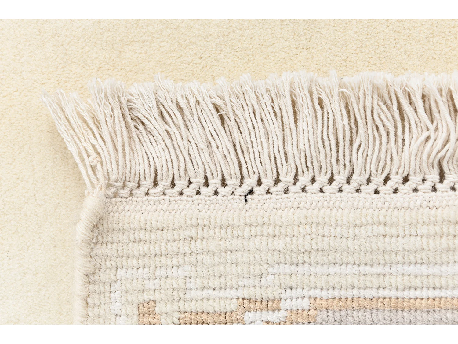 Wollteppich 119x191 Beige Darya