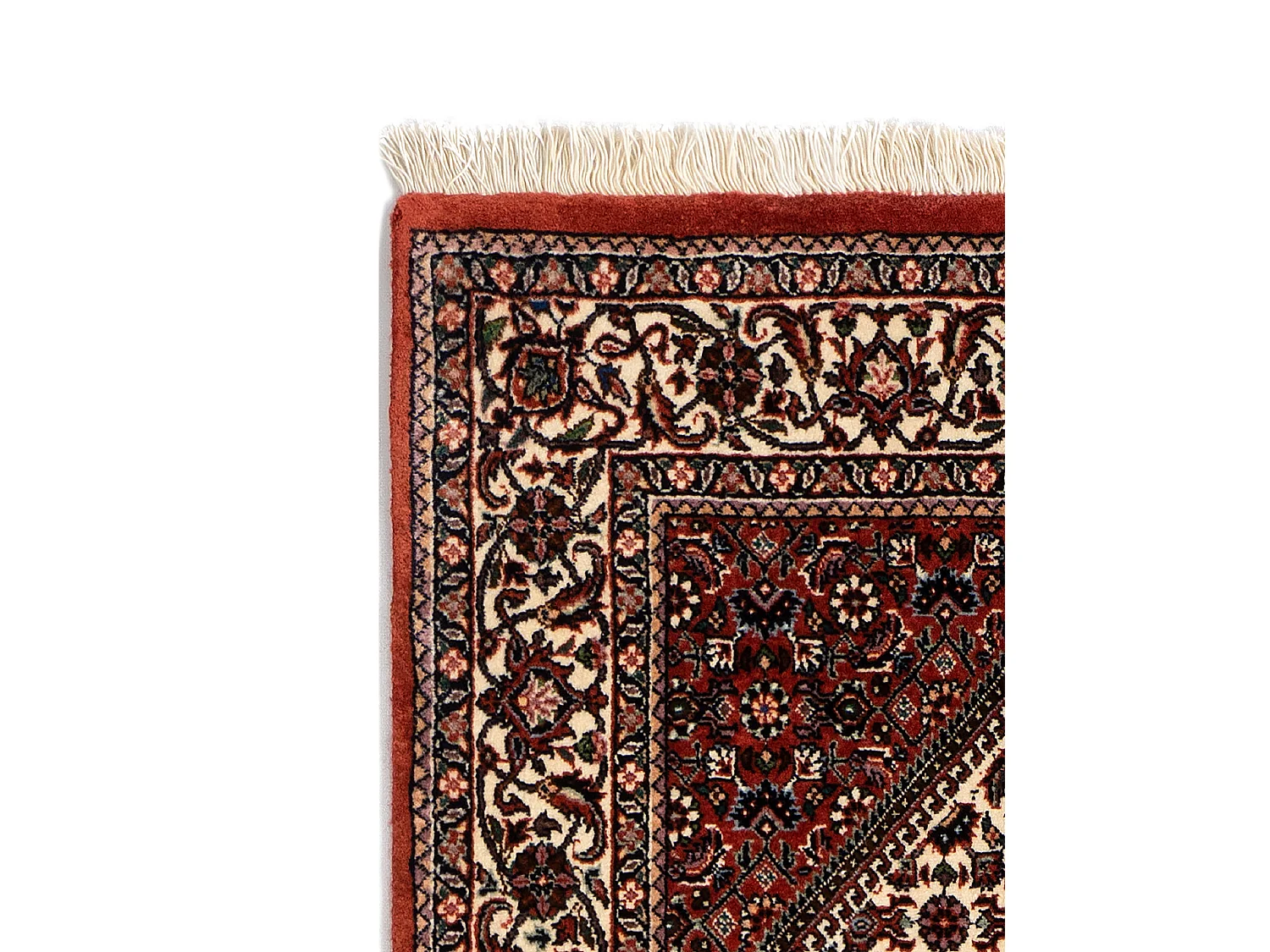 Tapis de couloir en laine 81x300 rouge Bidjar