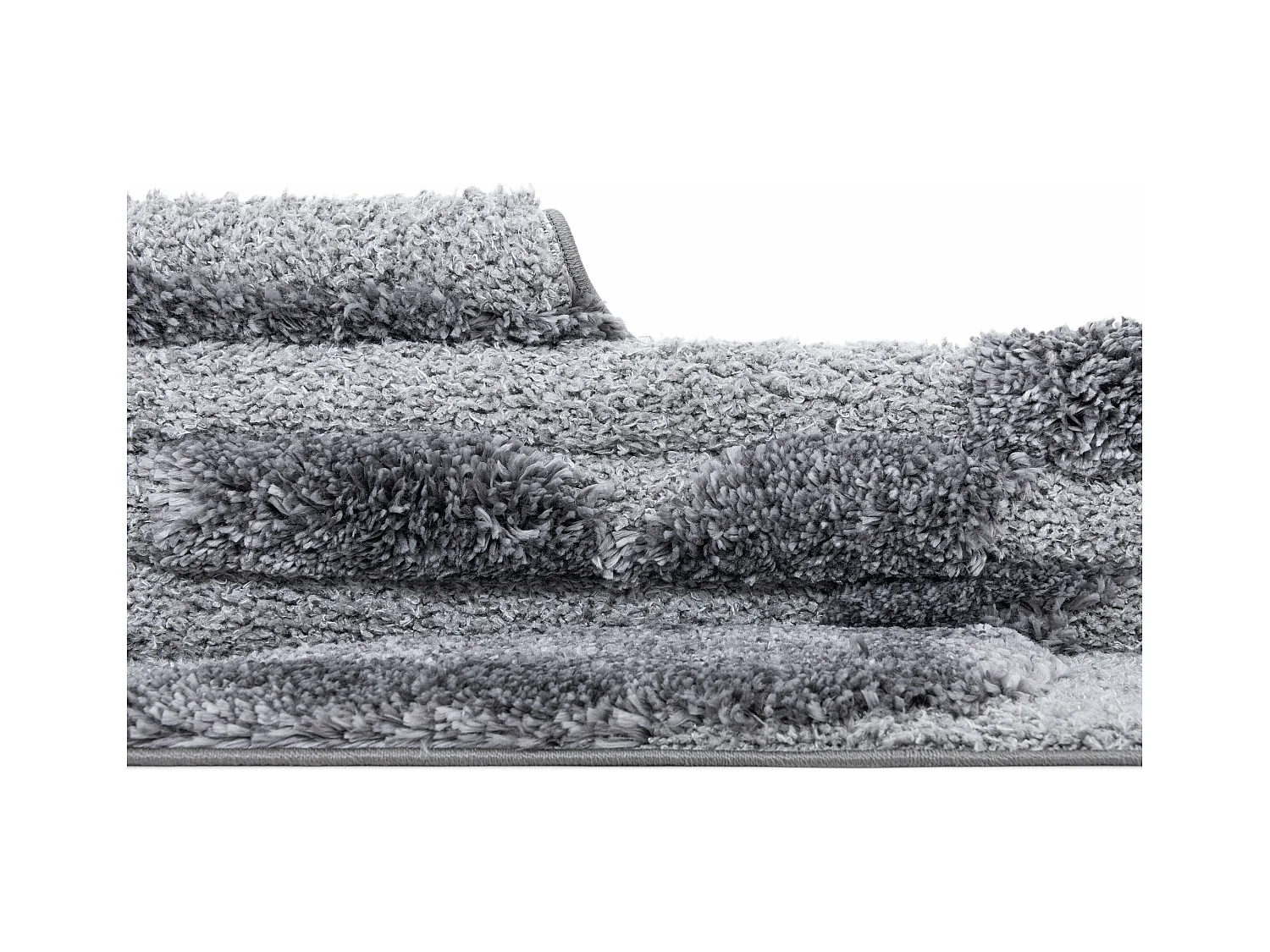 Hoogpolig tapijt 185x125 Grijs Thun Arbor