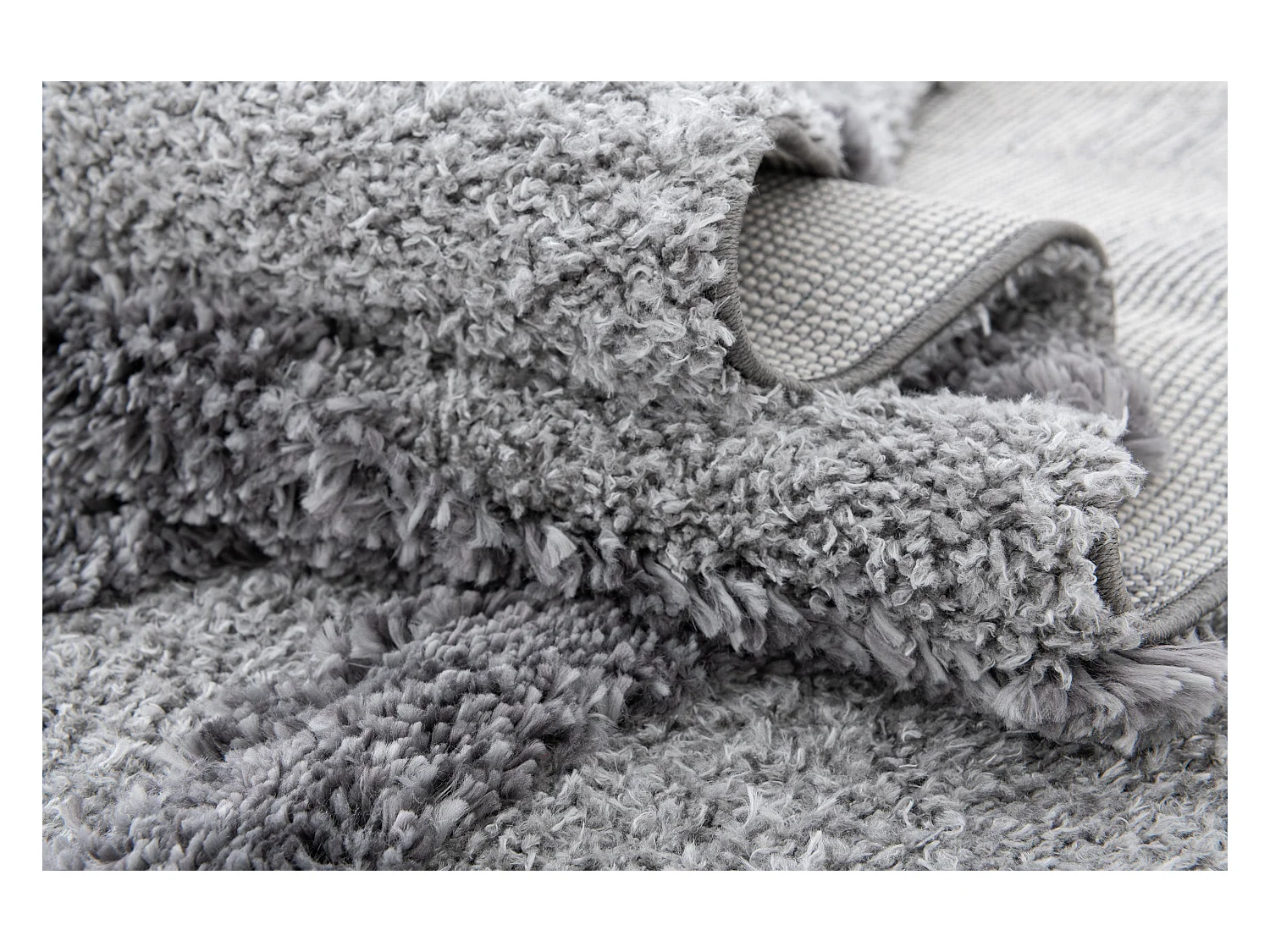 Hoogpolig tapijt 185x125 Grijs Thun Arbor