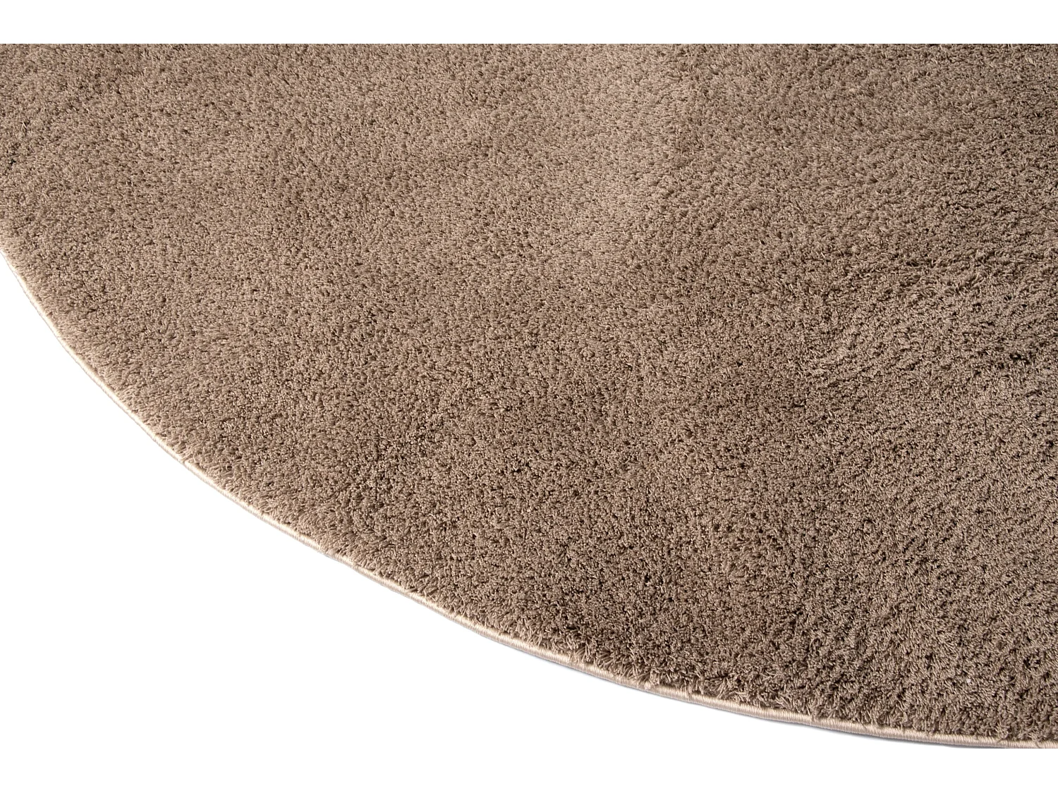 Tapis shaggy 240x240 beige Luzern