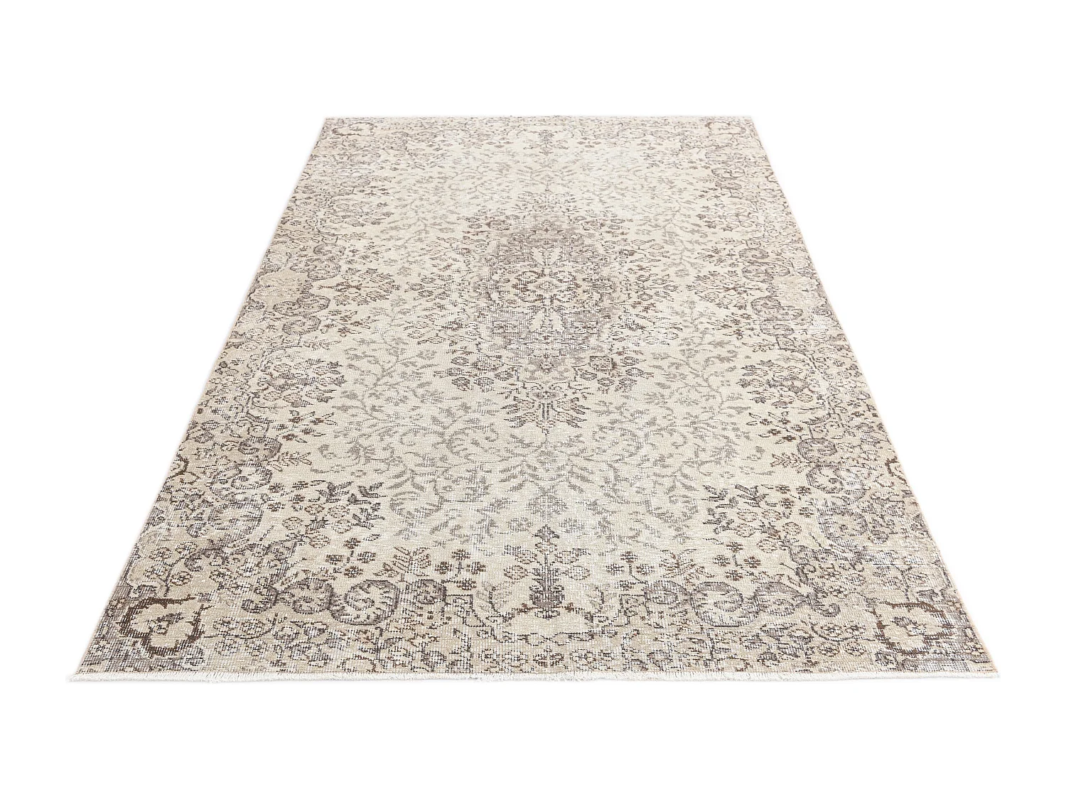 Tapis de laine 163x264 brun Ultra Vintage