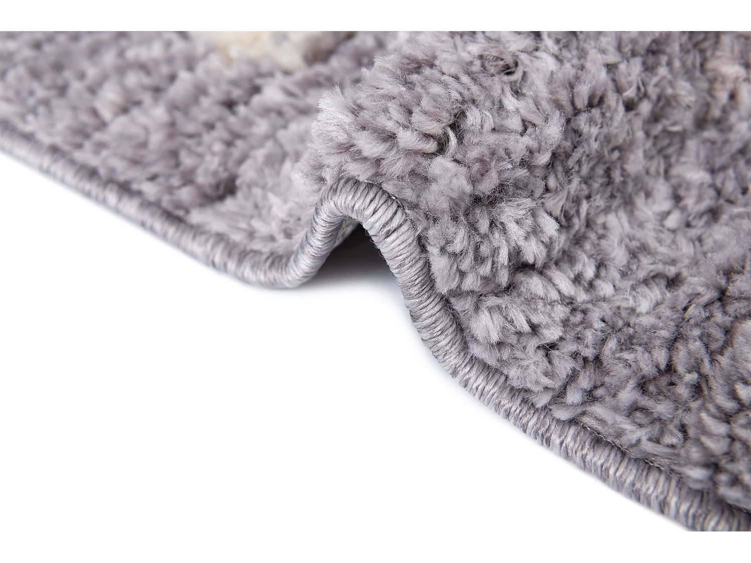 Tapis shaggy 80x305 gris Frauenfeld Rood