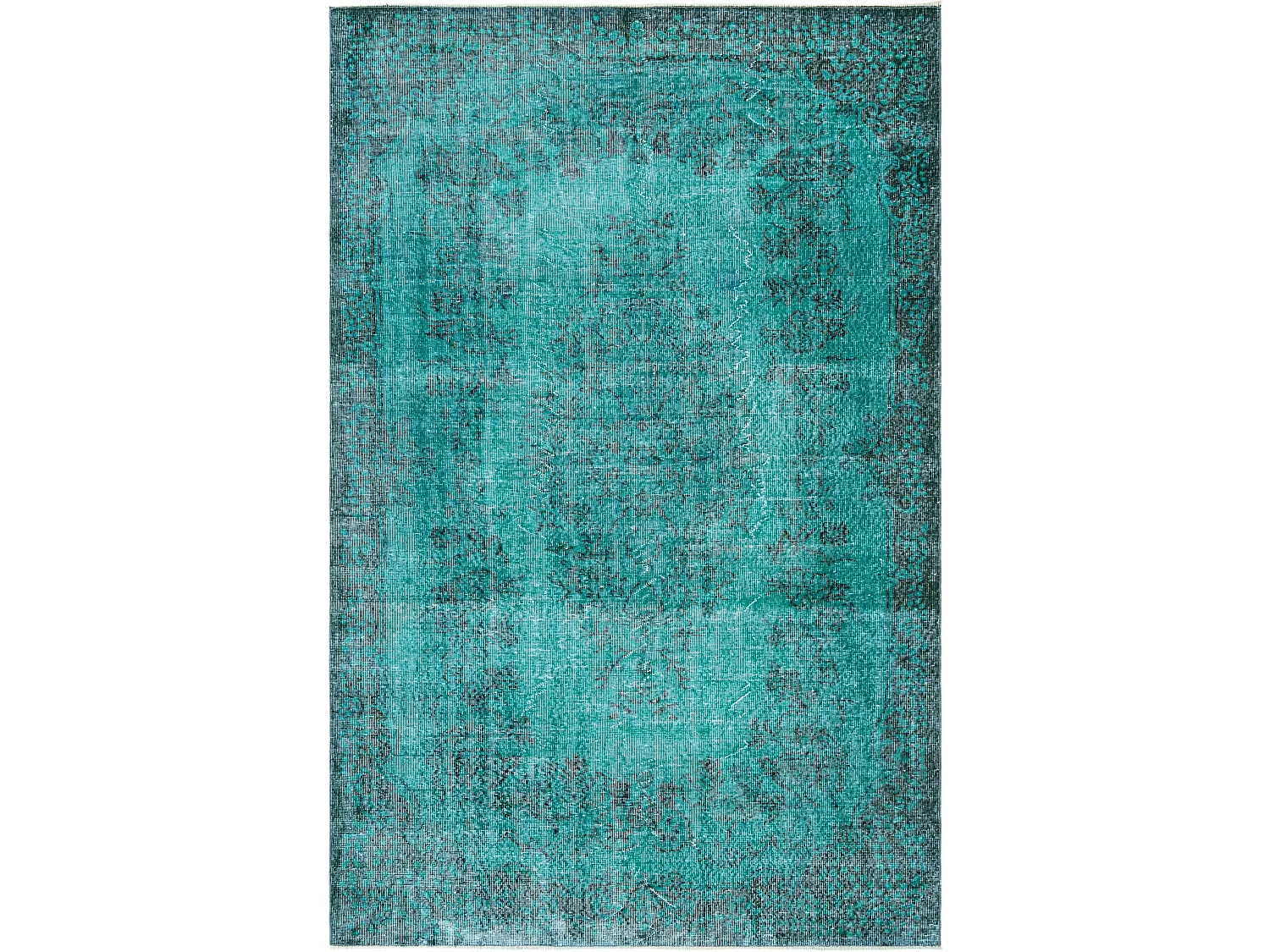 Tapis de laine 185x290 turquoise Ultra Vintage