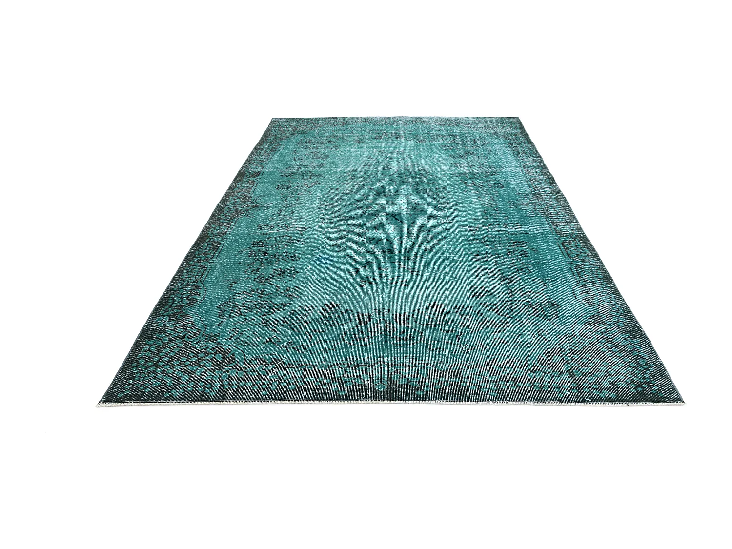 Tapis de laine 185x290 turquoise Ultra Vintage