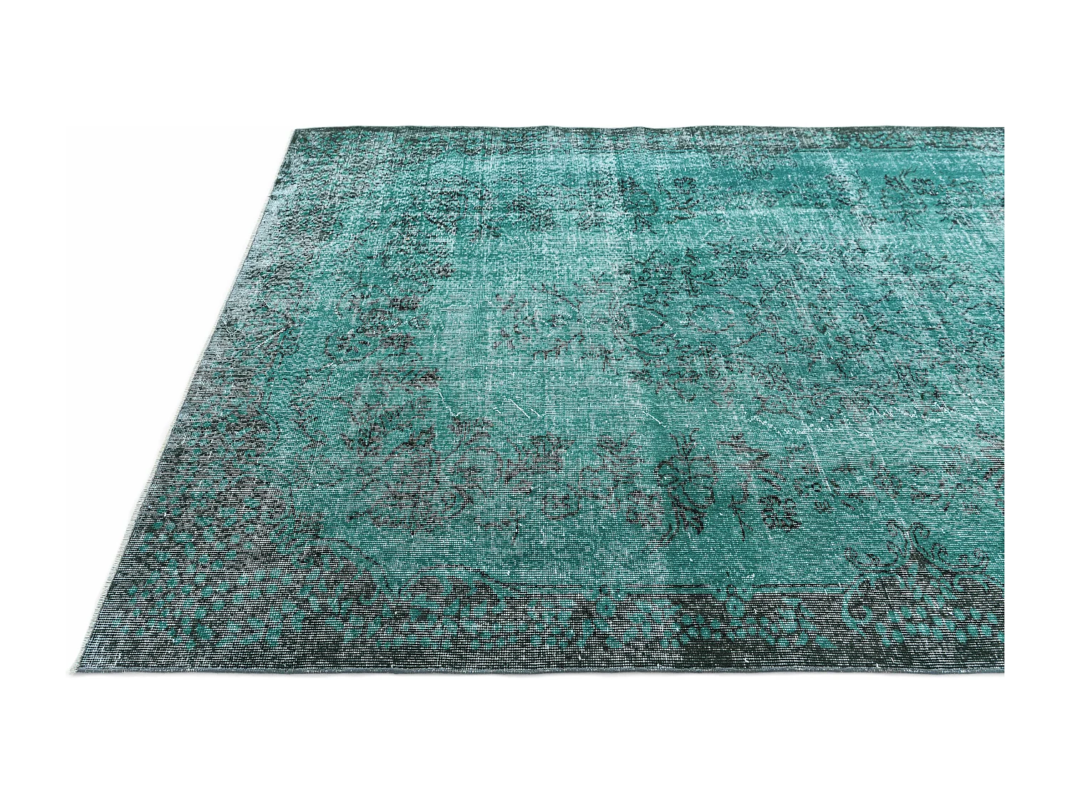 Tapis de laine 185x290 turquoise Ultra Vintage